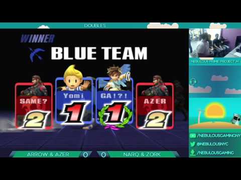 Nebulous PM #55:  - Doubles: Arrow & Azer vs. Narq & Zork