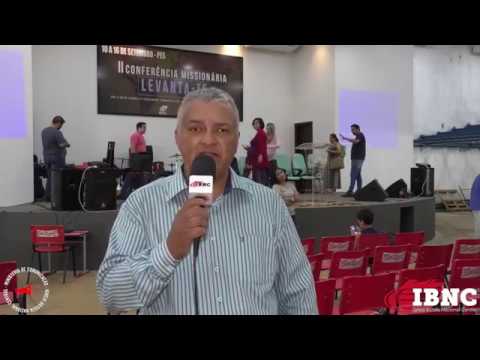 Convite II semana missionária - Levanta - te - IBNC