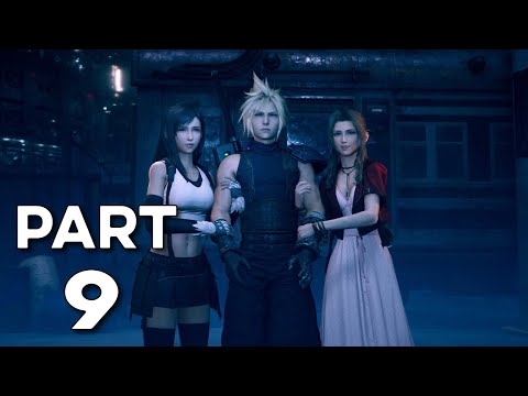 FINAL FANTASY 7 REMAKE Gameplay Walkthrough Part 9 FULL GAME [PS4 PRO] - No Commentary