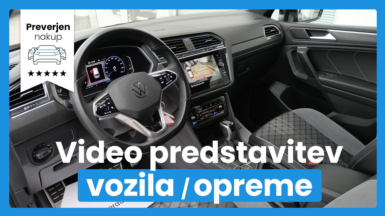 Volkswagen Tiguan Allspace 2.0 TDI BMT R-Line DSG 4M - VL. NAPRAVA - SLO
