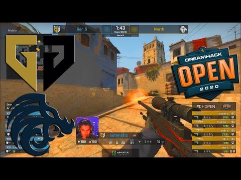 SEMI-FINAL!! - Gen.G vs North - DreamHack Open Anaheim 2020 - CS:GO