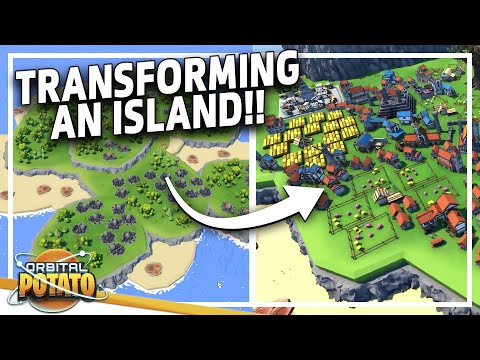 SUPER MINIMALIST ISLAND BUILDER!! - Citizans: Far Lands - City Builder Colony Sim