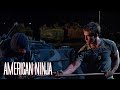 The Blackstar Ninja Tries To Kill Joe In Prison American Ninja 1985