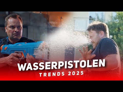 Spyra vs. X-Shot vs. Super Soaker – Der große Wasserpistolen-Test 2025!