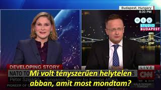 1 CNN interview = 3 false statements - Peter Szijjártó, Hungarian  Minister of Foreign Affairs