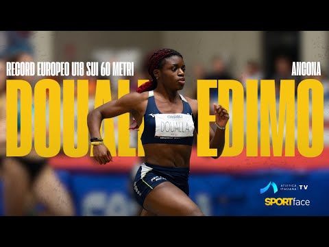 Kelly Ann Doualla Edimo polverizza il record europeo U18 sui 60 metri