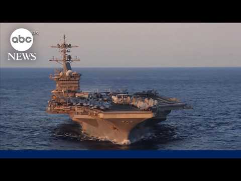 USS Abraham Lincoln heading home from Middle East