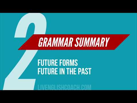 Future forms. Future in the past. Будущее в прошедшем