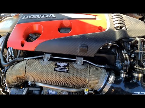 PTP Inlet Pipe Blanket Remove & Install Full: 2019 Honda Civic Type R FK8