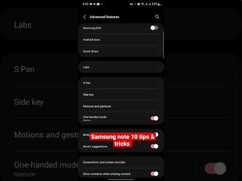 Samsung Note 10, 20, 21 Motion & Gestures Tips & Tricks on | You should Know