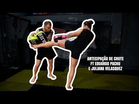 Antecipação de chute Ft Eduardo Pachu e Juliana Velasquez | Pulser Fight