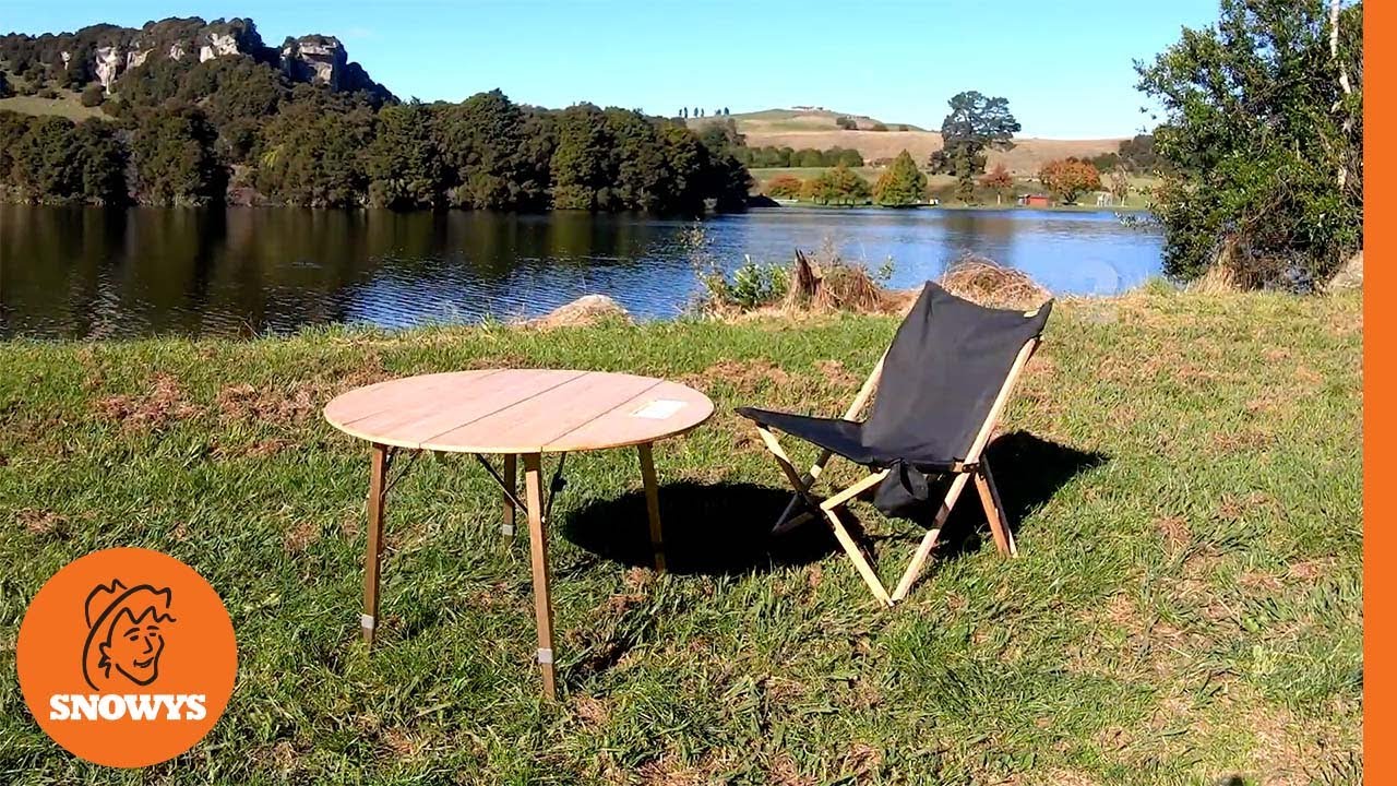 Zempire Kitpac Round Camp Table Free Delivery Snowys Outdoors