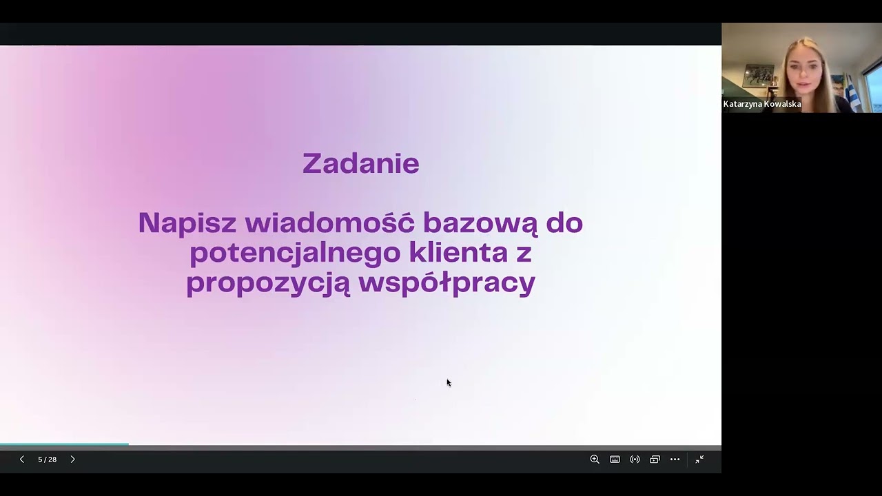 Warsztaty sesja i tydzień IV