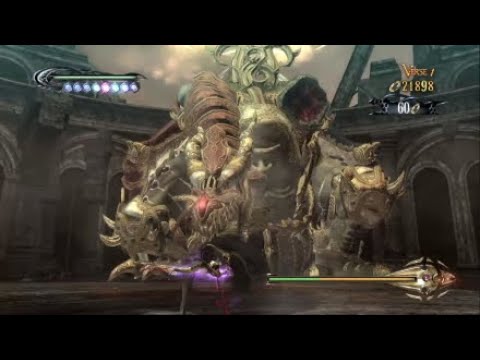 Bayonetta Fortitudo Boss Fight