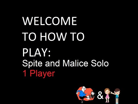 How to play Skip-Bo Solo (Or spite and malice solo) #solitaire - YouTube