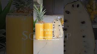 The POWER of SOURSOP JUICE! Must try the goodness #juicing #immunity #antiinflammatory