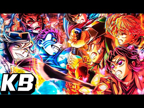 Lunas Superiores vs Cazadores de Demonios | Castillo Infinito (Demon Slayer) | Kballero