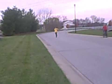 The fastest kid inthe whole town