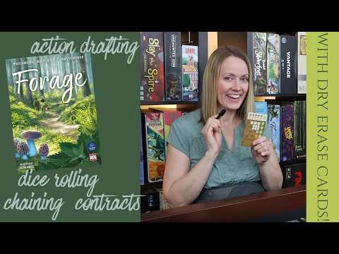 FORAGE, A Roll and Walk Game | Overview & Mechanics (on Kickstarter NOW!)