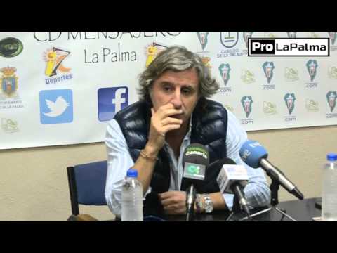 01-11-15  VALORACIONES DE ROBERTO AGUIRRE A LA CONCLUSION DEL CD,  MENSAJERO - SESTAO RIVER - XI JOR