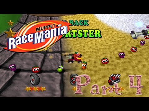 Let's Play: Muppet RaceMania (100%) -  Part 4 - Unlocking All The Muppets [1/5]