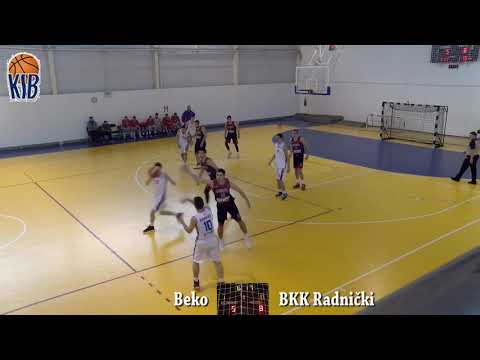 22,12,2018, 1MRL Beko 75 BKK Radnički 83 snimak