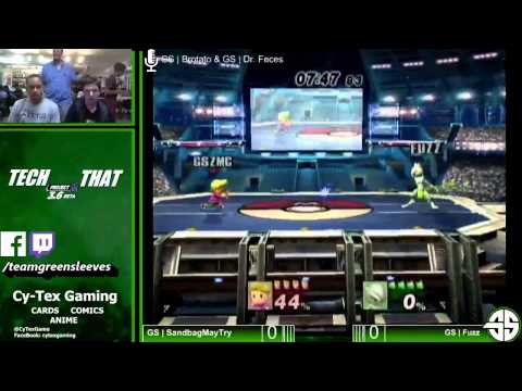 Tech That 3: GS Zero May Cry (Fox, Lucas, Ness) vs. GS Fuzz (Mewtwo)