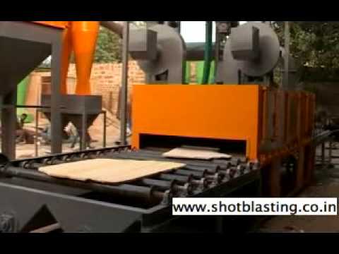 Roller Conveyor Shot Blasting Machine
