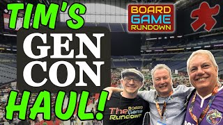 Tim's Gen Con Haul!
