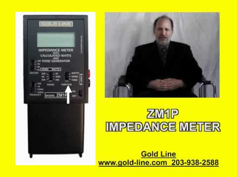 Gold Line ZM1 Impedance meter