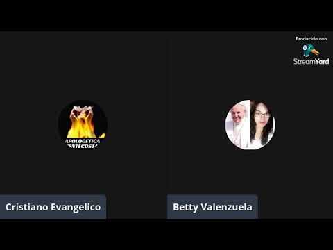 DIALOGO: SOLA FIDE (APOLOGISTA CATOLICA BETTY VALE VS EVANGELICO CARLOS CORDOVA)