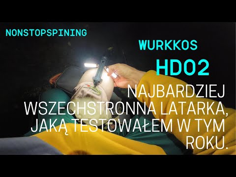 Reflektor, UV, laser wszystko w jednym: Wurkkos HD02 #nonstopspining #fishing #wędkarstwo