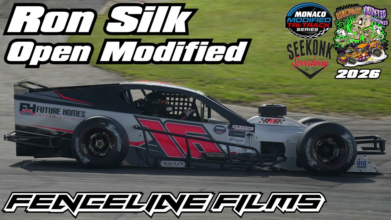 Ron Silk Monaco Tri Track Modified USNE Power Haunted Hundred XL Seekonk Speedway 2026
