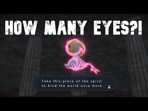 Answer to Uxie's eyes puzzle question - Pokemon Legends Arceus PLA