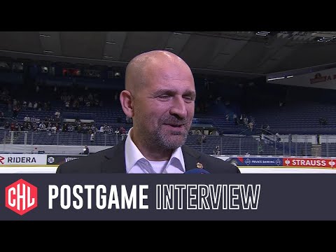 Postgame interviews: HC Vítkovice Ridera - EHC Biel-Bienne