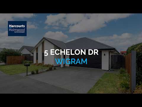 5 Echelon Drive, Wigram, Christchurch, Canterbury, 3 Bedrooms, 2 Bathrooms, House