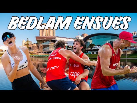 BEDLAM ENSUES: Nobody Is Safe At The Beach Volleyball World Championships