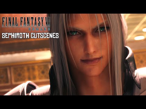 ALL SEPHIROTH CUTSCENES - IN GLORIOUS 60FPS - FINAL FANTASY 7: REMAKE