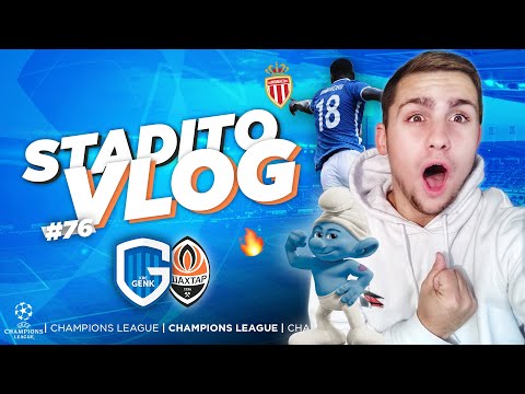 Le PROCHAIN ADVERSAIRE de MONACO en LDC ! | VLOG #76 KRC Genk-Shakhtar Donetsk - Luminus Arena