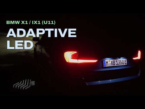 2023 BMW iX1 / X1 (U11): adaptive LED-Scheinwerfer Test - Autophorie