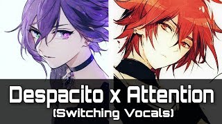 Download lagu Nightcore - Attention x Despacito (Switching Vocals) mp3