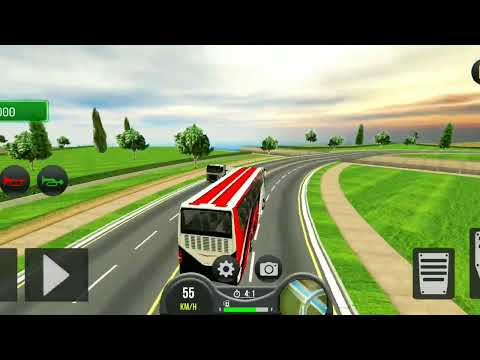 Uphill offroad bus driving sim 2022