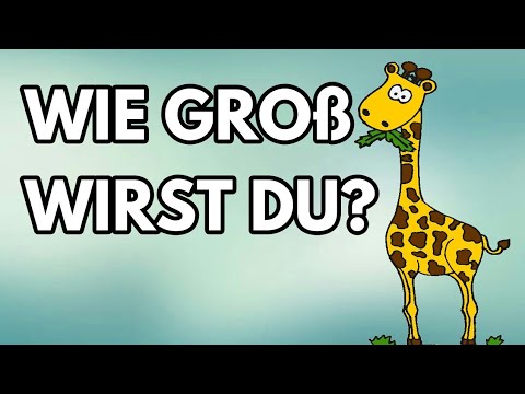 Wie groß wirst du? | Persönlichkeitstest