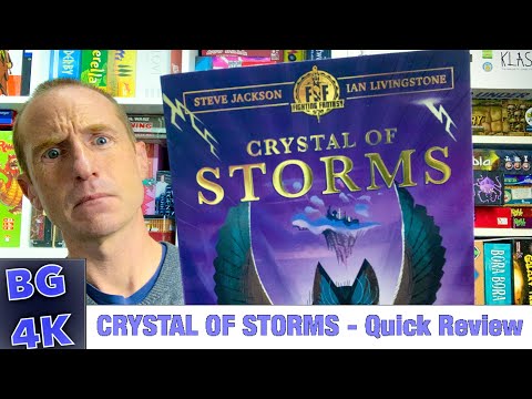 Fighting Fantasy Gamebooks Review Part 21 - Crystal of Storms