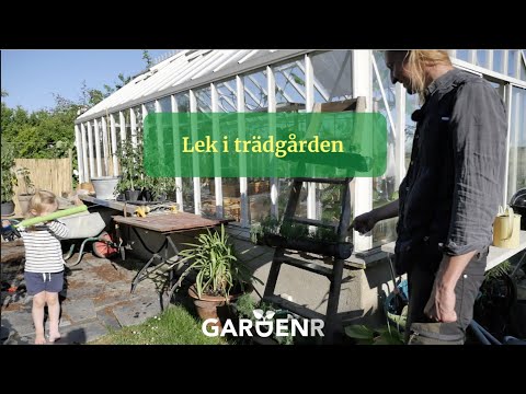 Engagera barnen ute. Lek i trädgården - Trädgårdshacks med GardenR