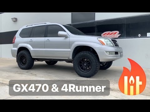 Toyota 4Runner & Lexus GX470 King & Bilstein Lifts / Coil Spring Conversion