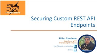SFMC APIs - Securing Custom REST API Endpoints
