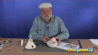 How To Build A Tepee Diorama - School Project | Scene-A-Rama
