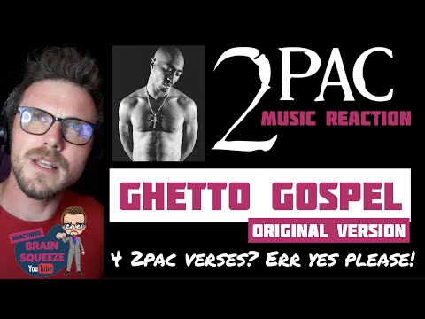 2PAC - Ghetto Gospel *ORIGINAL VERSION* (UK Reaction) | FOUR 2PAC VERSES! ARE YOU OUT YOUR MIND?!