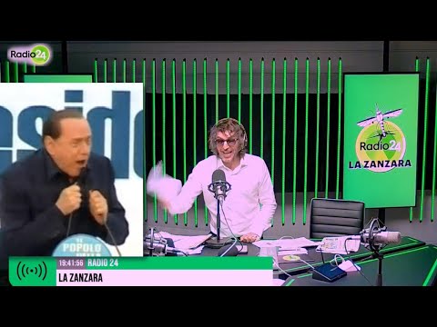 Cruciani contestato dai "poveri comunisti" (Silvio da Roma)  - La Zanzara 13.7.2023